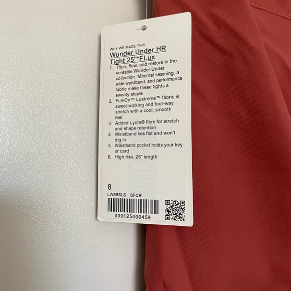 SALE ♥️ BNWT Wunder Under Flex 25" Leggings - Picture 5 of 6